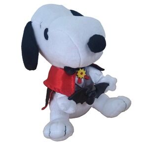 Gemmy Hallmark Peanuts Snoopy Vampire Beagle Techno Plush